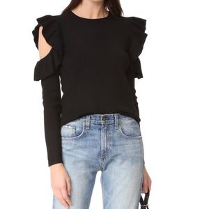Club Monaco Cold Shoulder Sweater